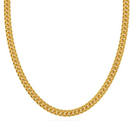 24K FLAT CURB CHAIN
23.33 Grams (2 Tola)